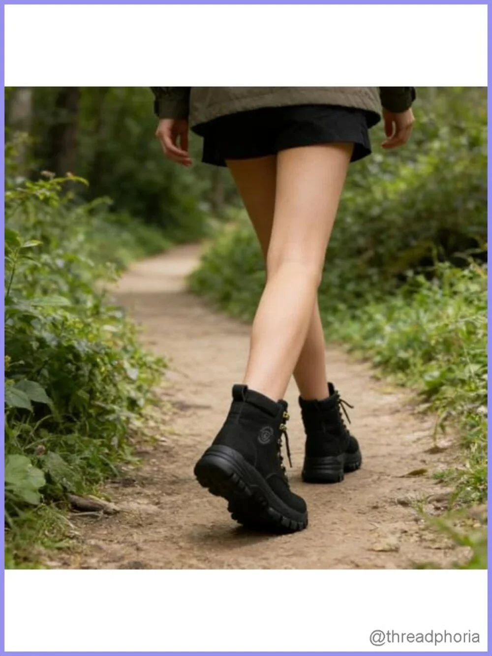 Women's Lightweight Lace Up Ankle Hiking Booties Water Resistant Super Fiber